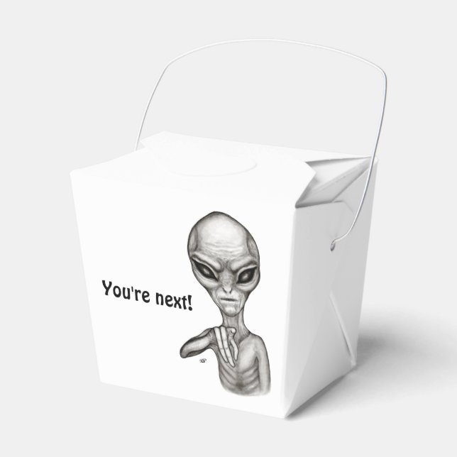 Dåligt Alien, du är nästa! presentask (Framsidan Sidan)