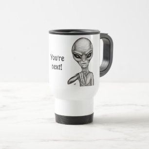 Dåligt Alien, du är nästa! Resemugg