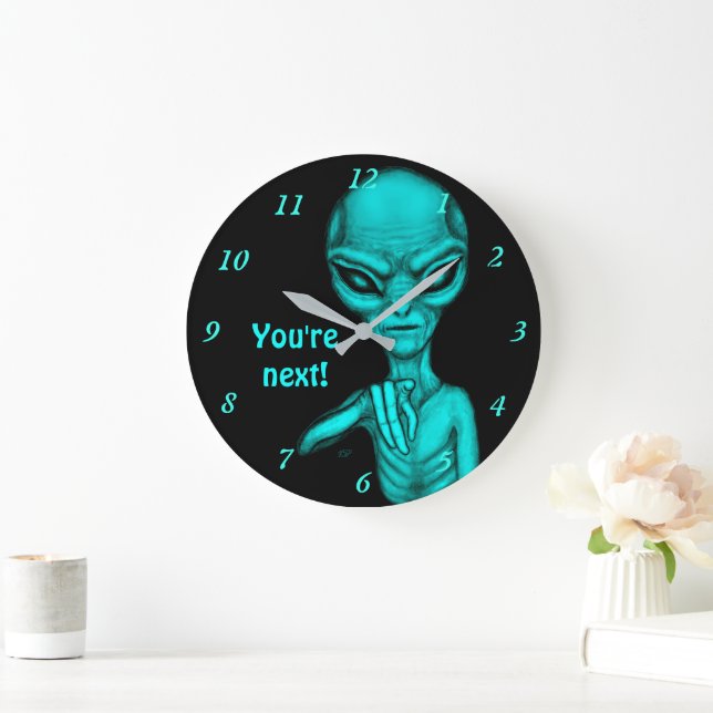 Dåligt Alien, du är nästa! Stor Klocka (Hem)