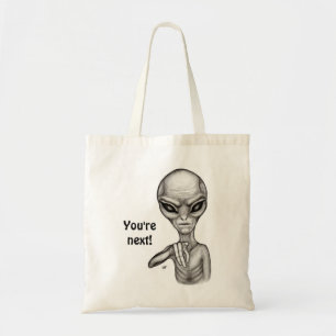 Dåligt Alien, du är nästa! Tygkasse