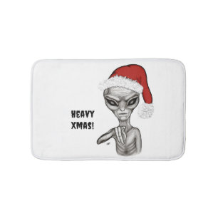 Dåligt Alien, tungt Julafton! Badrumsmatta