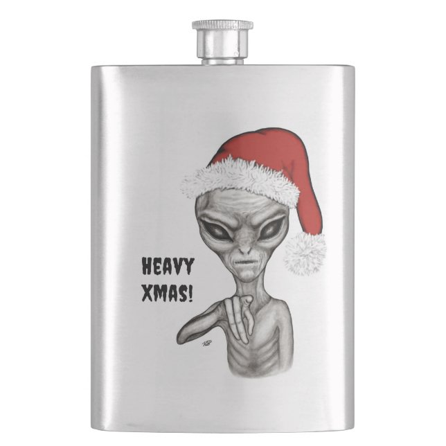 Dåligt Alien, tungt Julafton! Fickplunta (Framsidan)