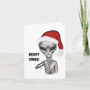 Dåligt Alien, tungt Julafton! Helgkort