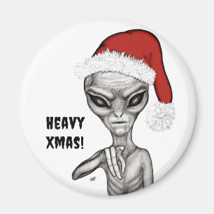 Dåligt Alien, tungt Julafton! Magnet