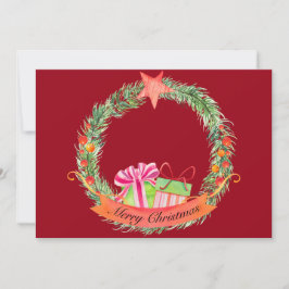 Dåligt andningsfoto i God jul Helgdag Julkort