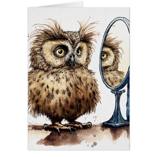 Dåligt årshöjningskort hälsningskort (Framsidan)