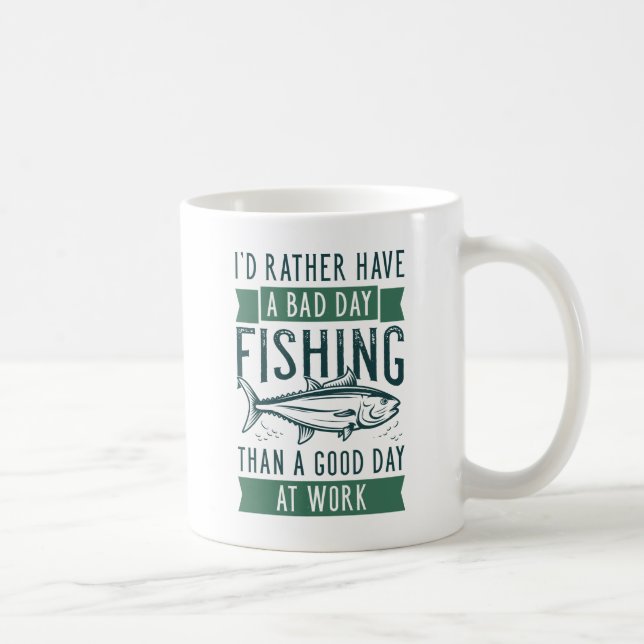 Dåligt fiske kaffemugg (Höger)