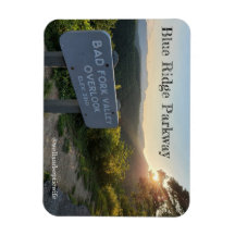 Dåligt Fork Valley Overlook på Sunset