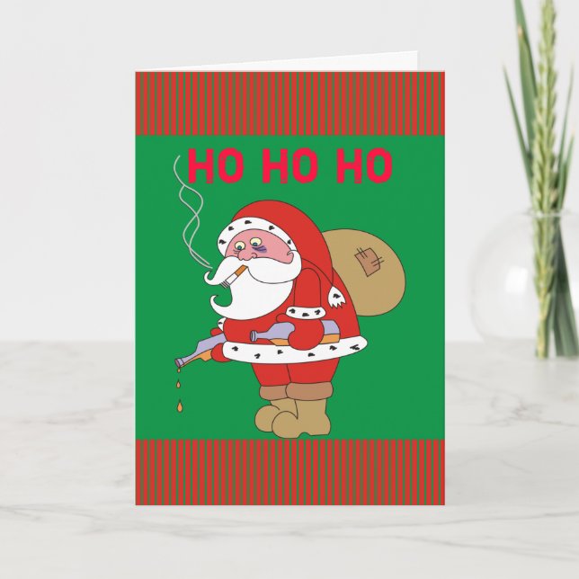 Dåligt julklapp, julklapp helgkort (Framsida)