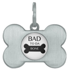 Dåligt mot benformad märkre för benmärgsdjur namnbricka husdjur