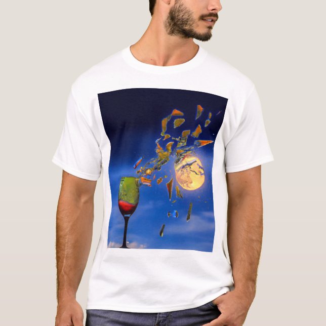 Dåligt nytt år påträffad! t shirt (Framsida)