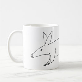 Dåligt ritad Aardvark Mugg