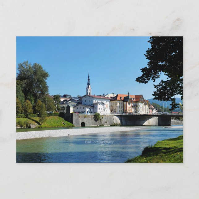 Dåligt Tolz, Tysklant scenfotografi Vykort (Framsida)