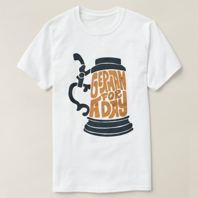 Dåligt tyska för Oktoberfest Öresväst T Shirt (Design framsida)