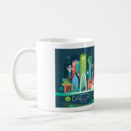 Dallas 11oz eller 15oz Mugg