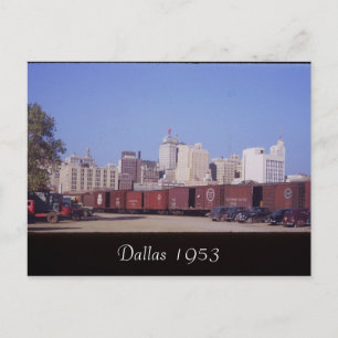 Dallas 1953-vykort vykort