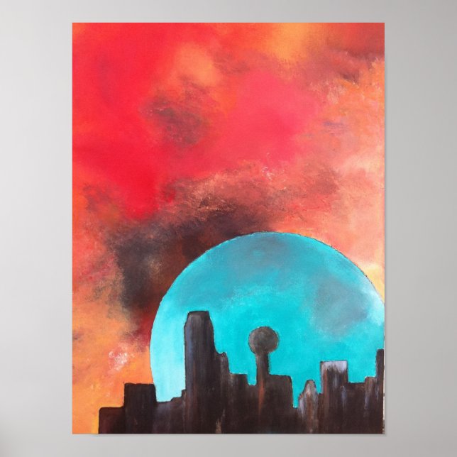 Dallas av Moonlight Poster (Framsidan)