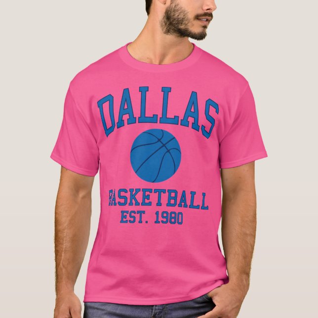 Dallas Basketball T Shirt (Framsida)