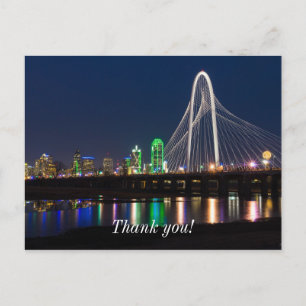 Dallas Bridge Utsikt Vykort