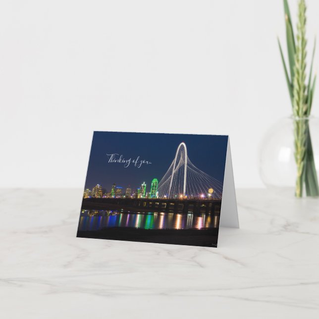 Dallas Bridge-vy för ditt kort (Framsida)