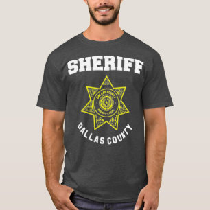 Dallas County Texas sheriff Deputies Police T Shirt
