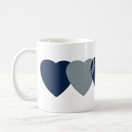 Dallas Cowboys Football Heart Design Kaffemugg