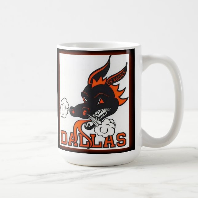 Dallas drakemugg kaffemugg (Höger)