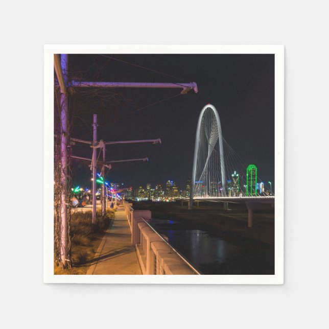 Dallas Evening Walk Pappersservett (Framsidan)