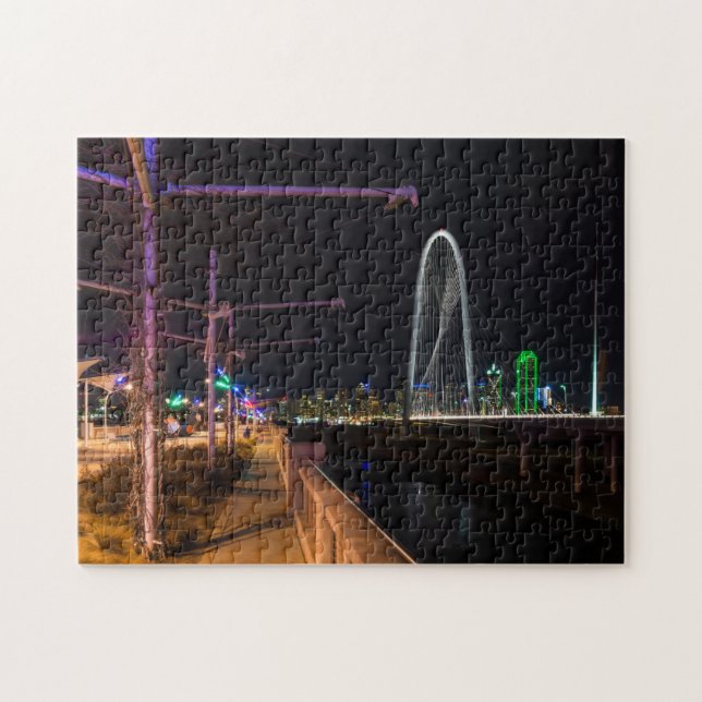 Dallas Evening Walk Pussel (Horisontell)