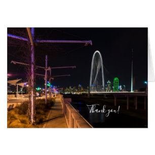 Dallas Evening Walk - tackkort OBS Kort