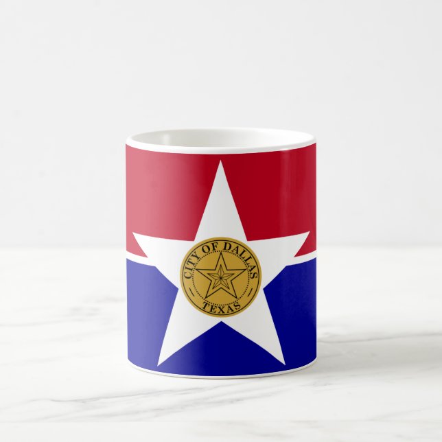 Dallas Flagga Kaffemugg (Center)