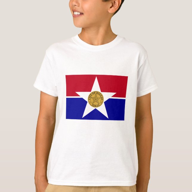 Dallas Flagga Tee (Framsida)