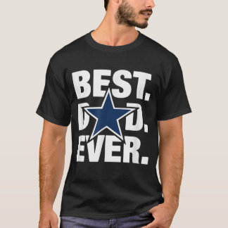 Dallas Fläkt Best Pappa All Football Kärlek Fars d T Shirt
