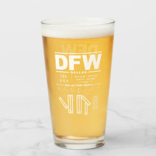 Dallas Fort Worth Int'l Airport DFW Glaskopp