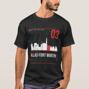 Dallas-Fort Worth Skyline ShiftTape Vol 03 T Shirt