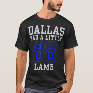 Dallas hade en liten lammsportsdesign t shirt
