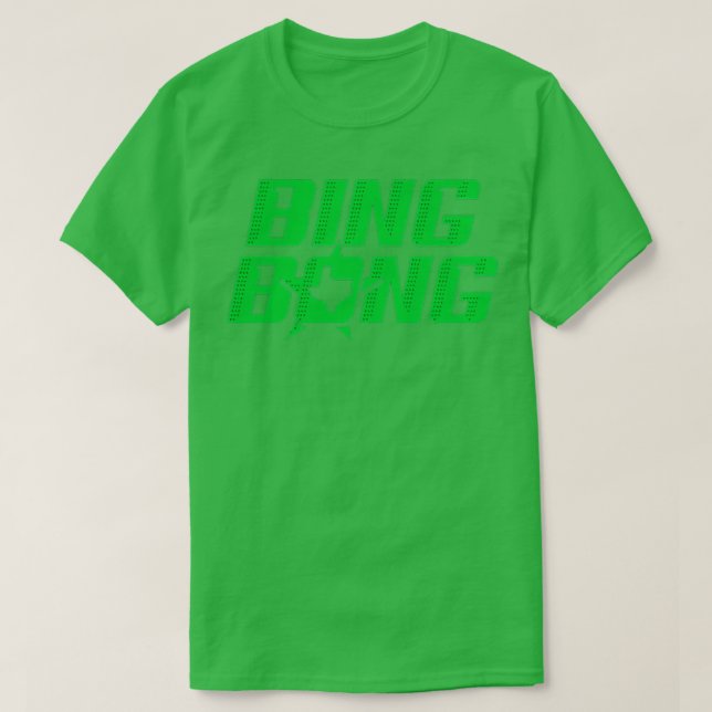 Dallas Hockey Bing Bong TShirt T Shirt (Design framsida)