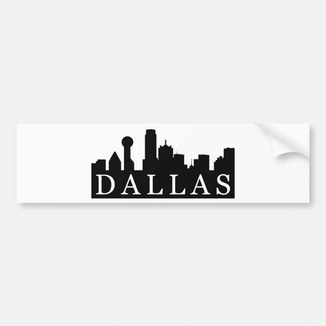 Dallas horisont bildekal (Framsidan)