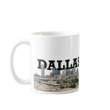 Dallas horisont med Dallas i himmlen