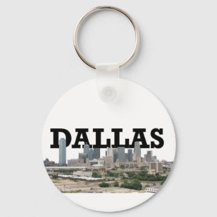 Dallas horisont med Dallas i himmlen Nyckelring