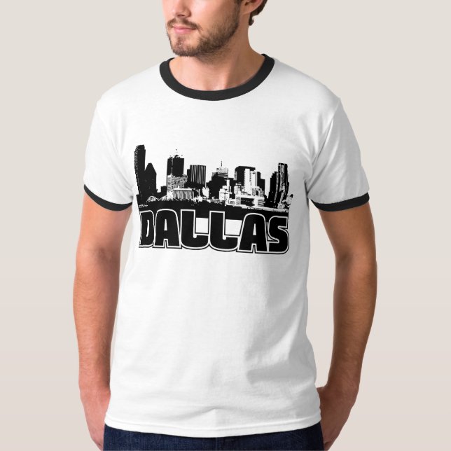 Dallas horisont t-shirt (Framsida)