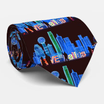 Dallas horisontmanar Tie