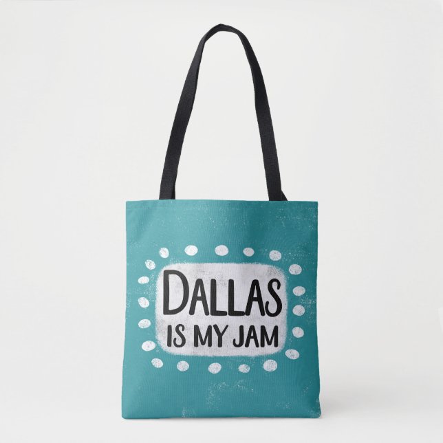 Dallas is My Sylt Tote Bag Tygkasse (Framsida)