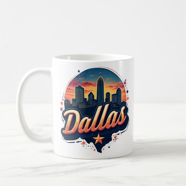 Dallas Kaffemugg (Vänster)