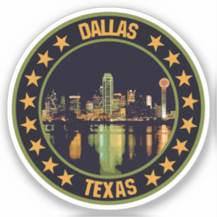 Dallas Klistermärken