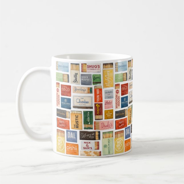 Dallas Matchbook-mugg Kaffemugg (Vänster)