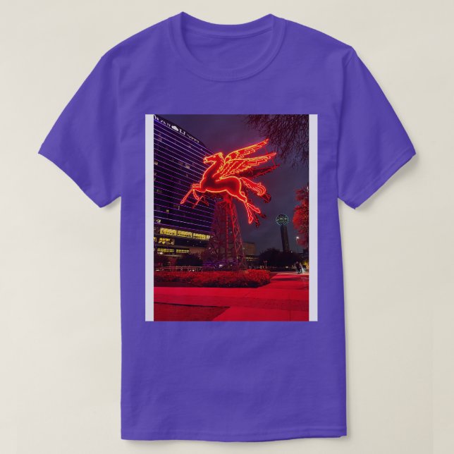 Dallas Pegasus TShirt T Shirt (Design framsida)
