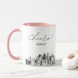 Dallas Personlig Bröllop Coffee Mugg