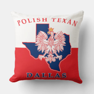 Dallas polska Texan Kudde
