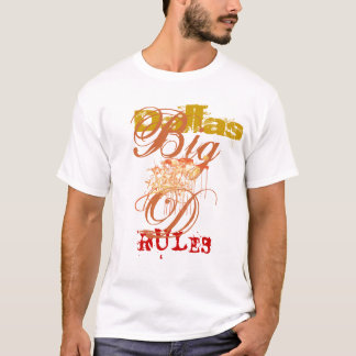 Dallas reglerabstrakt tee shirt